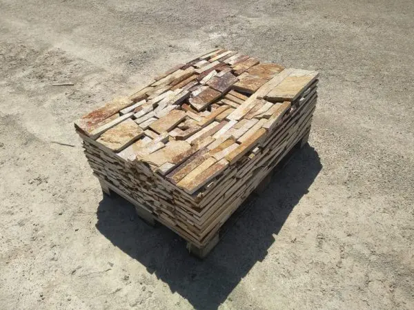 Appalachian Ledge Natural Thin Stone Veneer Pallet