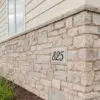 Bellevue Real Stone Veneer Wainscotting