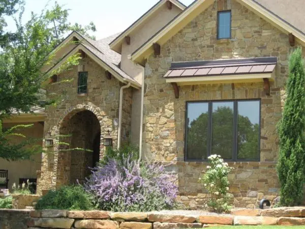 Cabernet Natural Stone Veneer Exterior