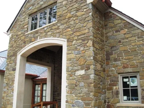 Cabernet Natural Stone Veneer Exterior