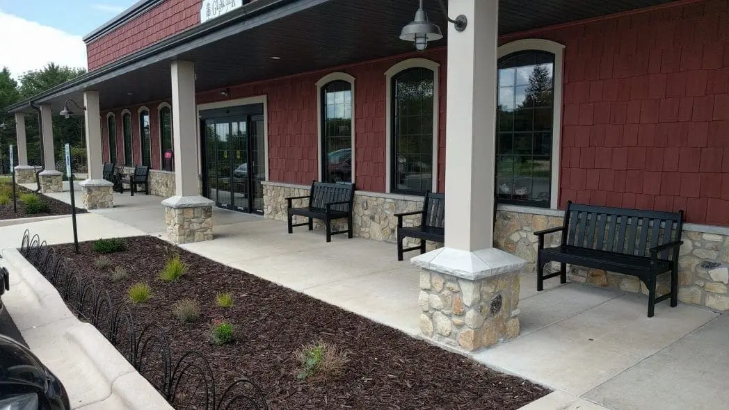 Door County Fieldstone Natural Stone Veneer Commercial Exterior