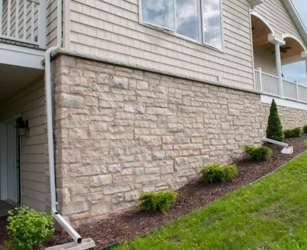 Harbor Springs Real Stone Veneer Exterior