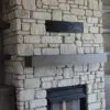 La Spezia Natural Thin Stone Veneer Interior Fireplace