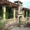 Oak Canyon Stone Veneer Patio