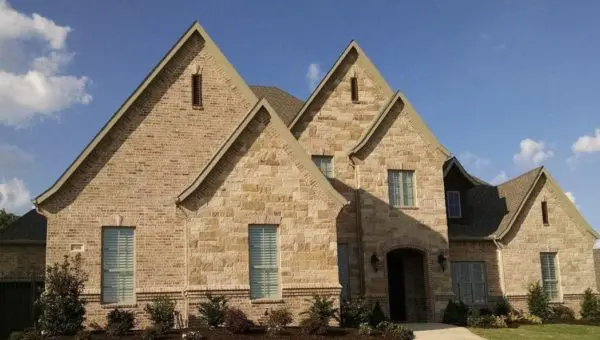 Sister Bay Natural Stone Veneer Home