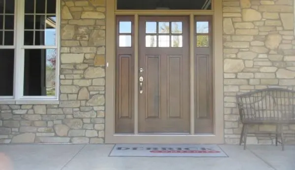 Winchester Natural Stone Veneer Entrance