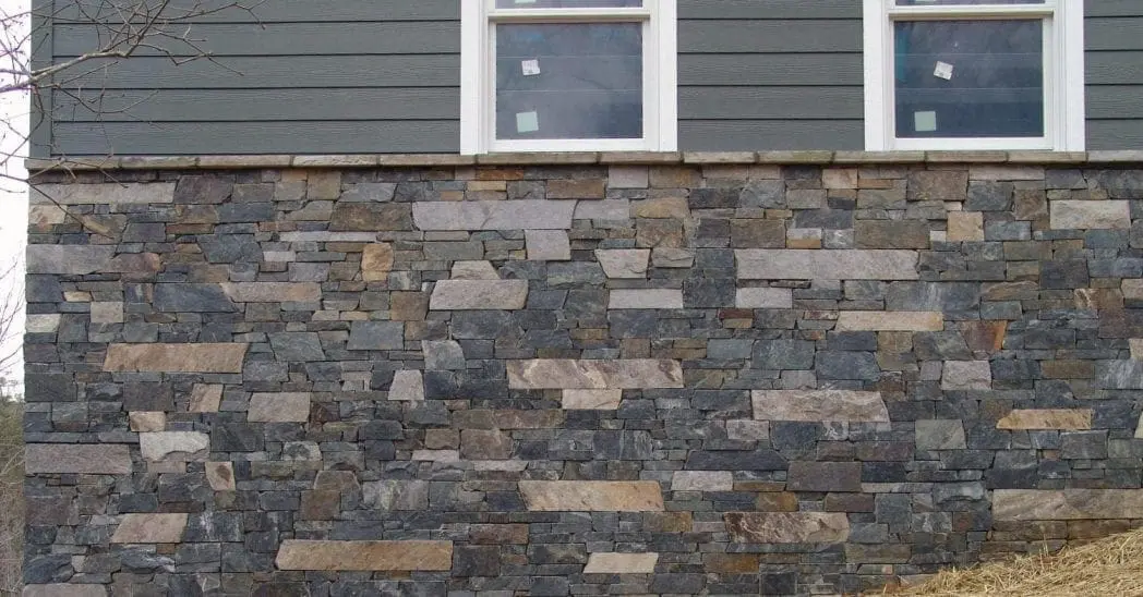 Charleston and Coventry Thin Stone Veneer Exterior Blend