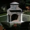 Ellsworth Natural Stone Veneer Fireplace