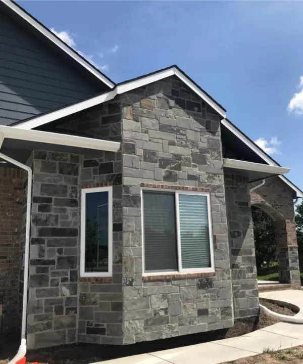 Blackburn Natural Thin Stone Veneer Residential Exterior