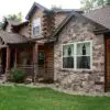 Langston Natural Thin Stone Veneer Residential Exterior