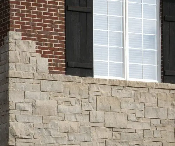 Lockridge Grey Dimensional Real Quarried Thin Stone Veneer