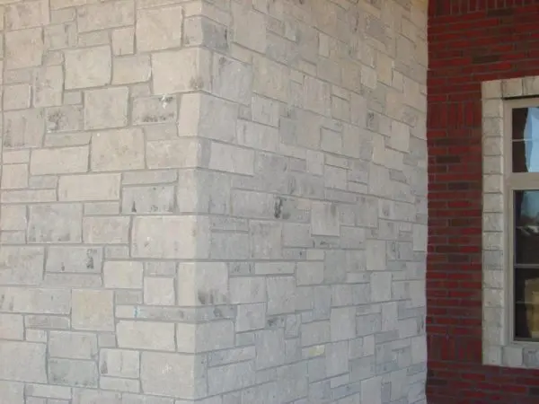 Silver Cloud Natural Stone Veneer Exterior Masonry