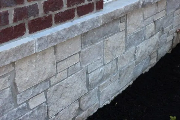 Silver Cloud Thin Stone Veneer Wainscotting