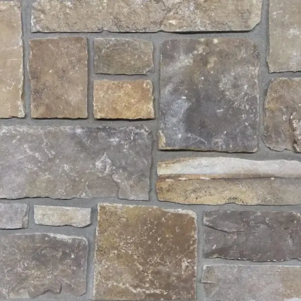 Swatch of Branson real stone veneer