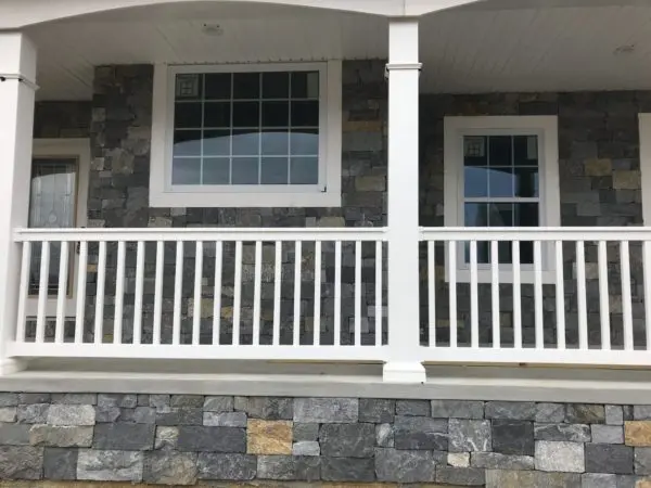 Edmonton Natural Stone Veneer Front Porch