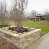 Natural Ledgestone Raised Bed Garden Box for Landscaping