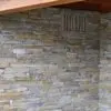 Natural Stone Veneer Exterior Drystack Wall