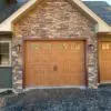 Ledgestone Garage Siding with Whitney Real Stone Veneer