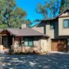 Home Exterior with Whistler Real Thin Stone Veneer Wainscoting