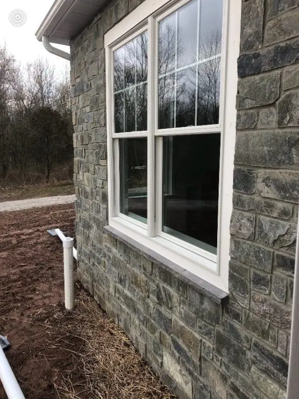 Home Exterior with Emerald Bay Natural Stone Veneer