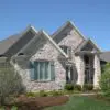 Residential Home with Geneva Real Stone Veneer