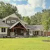 Home Exterior with Glendale Ashlar Style Real Stone Veneer