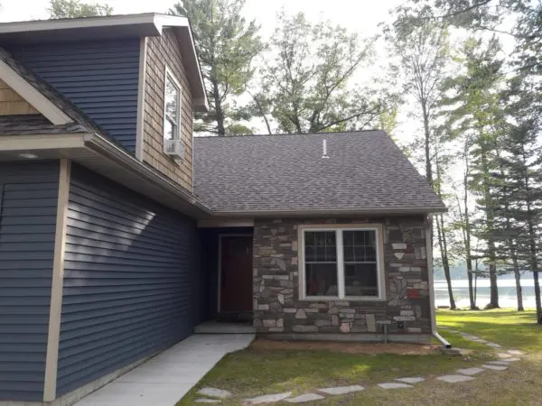 Exterior Siding with Monterey Natural Stone Veneer