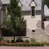 Royal Dusk Real Thin Stone Veneer Home Exterior with Creative Masonry