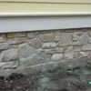 Exterior Wainscoting with Washington Natural Stone Veneer