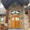 Front Entrance with Fairfax Real Stone Veneer