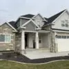 Home Exterior with Racine Real Stone Veneer