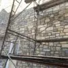 Exterior Masonry Installation of Annapurna real stone veneer