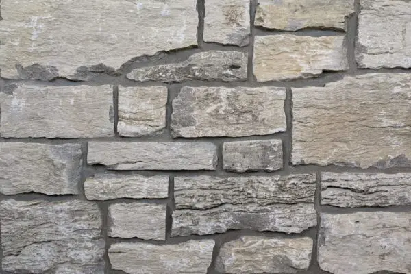 Door County Fieldstone Real Stone Veneer Mock-Up