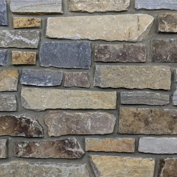 Dutch Harbor Natural Thin Stone Veneer Mock-Up