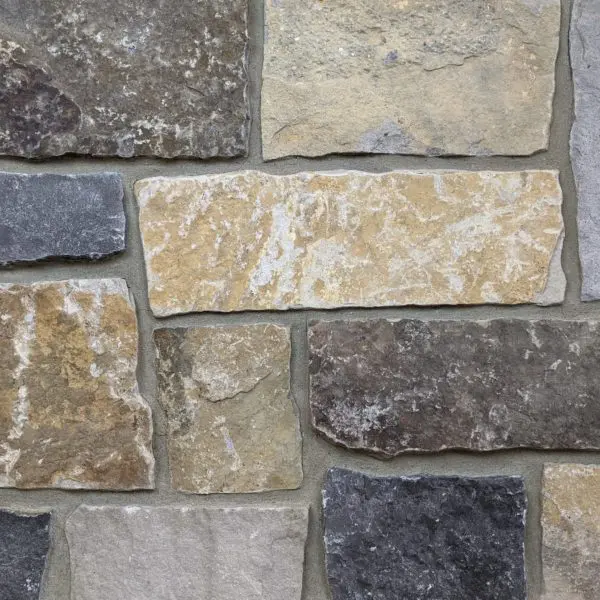 Edinburgh Real Thin Stone Veneer Mock-Up