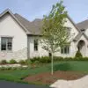 Home Exterior with Huron Real Thin Stone Veneer