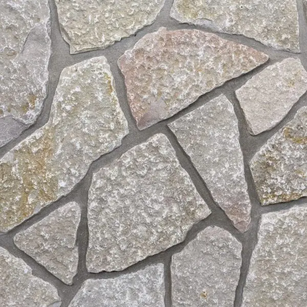 Huron Tumbled Thin Stone Veneer Mock-Up