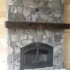 Interior Fireplace with Matterhorn Real Stone Veneer