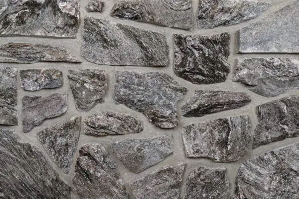 Night Mist Mosaic Natural Stone Veneer Mock-Up