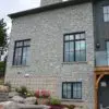 Home Exterior with Nottingham Real Stone Veneer