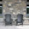 Front Porch with Vancouver Natural Thin Stone Veneer