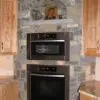 Kitchen with Vancouver Real Thin Stone Veneer