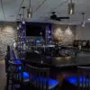 Commercial restaurant with custom ledgestone Moonlight real stone veneer