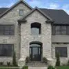 Exterior with Silverado real thin stone veneer