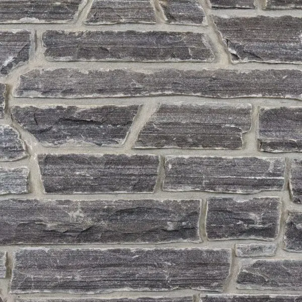 Everett Natural Thin Stone Veneer Mock Up