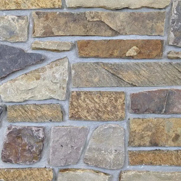 Wheat Ridge Natural Thin Stone Veneer Mock Up