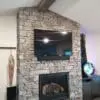 Moonlight Real Stone Veneer Interior Fireplace