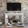 Westgate Natural Thin Stone Veneer Fireplace Surround