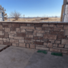 Cherrywood Natural Stone Veneer Privacy Wall Custom Natural Finish