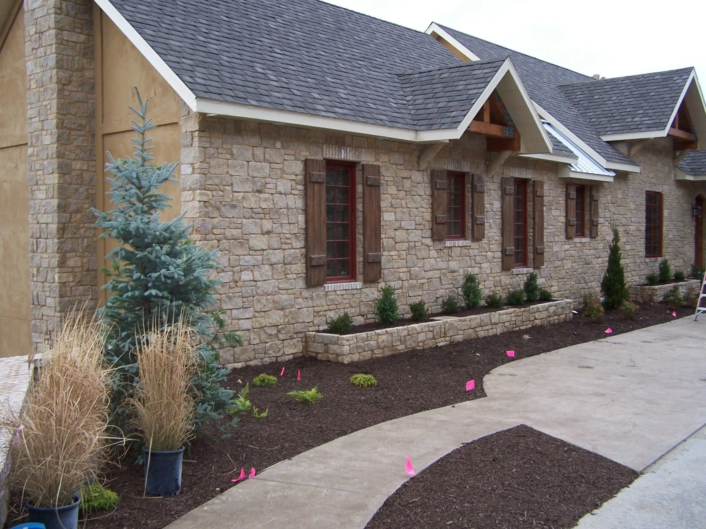 Halcyon Real Thin Stone Veneer Exterior